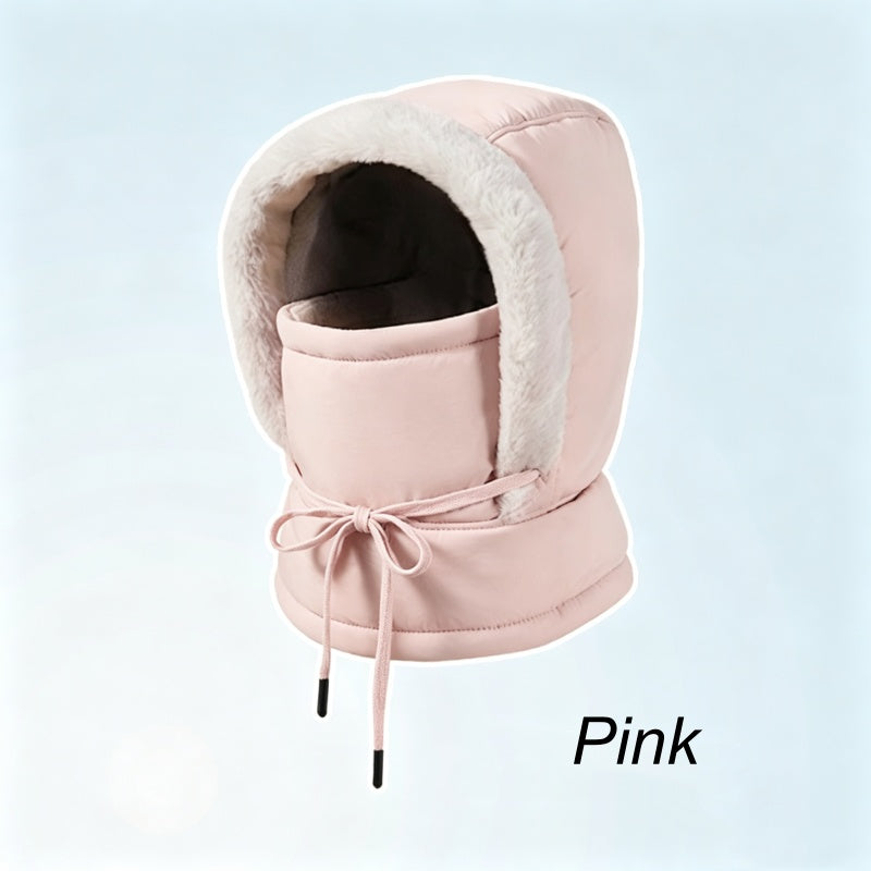 🎉Limited‑Time 28% OFF ❄️🔥Plush-lined Thickened Thermal Hat with Face Mask