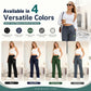 🔥LAST DAY SALE 50% OFF!!🔥Women’s Straight-Leg Cargo Trousers – Elastic Waist, 6-Pocket Casual Pants for Work, Travel & Everyday Wear 👖✨ 4