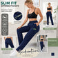 🔥LAST DAY SALE 50% OFF!!🔥Women’s Straight-Leg Cargo Trousers – Elastic Waist, 6-Pocket Casual Pants for Work, Travel & Everyday Wear 👖✨ 4