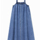 👗 Relaxed Denim, Freedom to Move | Women's Oversized Suspender Maxi Dress