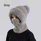 ⏰Black Friday Mega Deal – 50% OFF💖Women's Winter One-Piece Knitted Beanie Scarf Mask