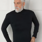 Cotton High-necked Thermal T-shirt