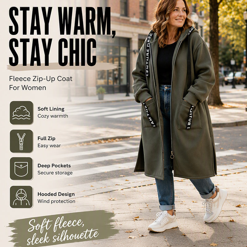 🖤Black Friday Sale🖤🧥Women's Hooded Long Sweatshirt – Cozy, Warm & Perfect for Fall & Winter