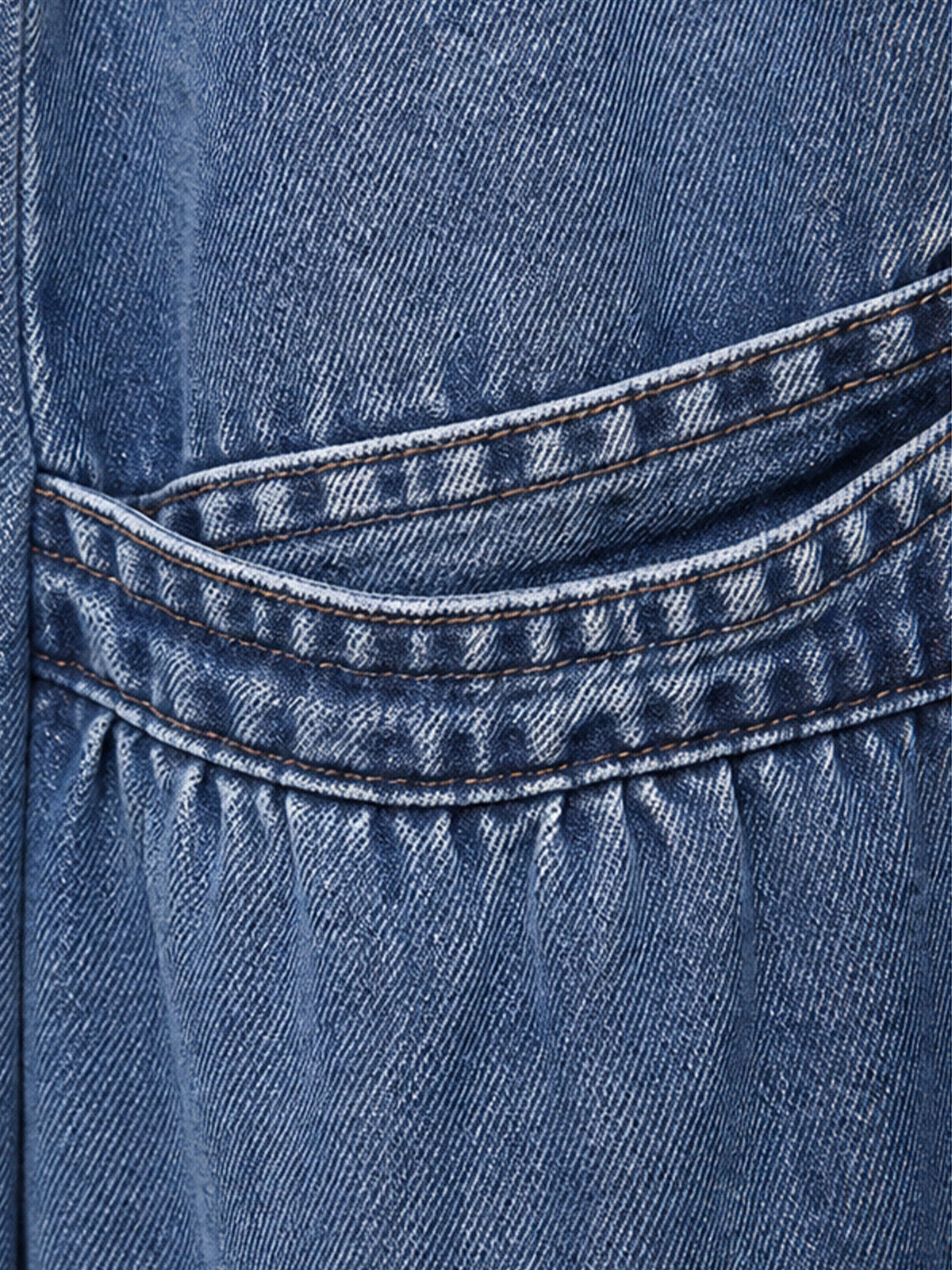 👗 Relaxed Denim, Freedom to Move | Women's Oversized Suspender Maxi Dress