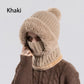 ⏰Black Friday Mega Deal – 50% OFF💖Women's Winter One-Piece Knitted Beanie Scarf Mask