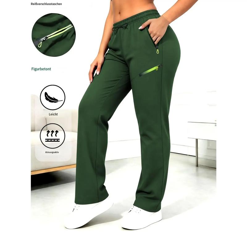 🔥LAST DAY SALE 50% OFF!!🔥Women’s Straight-Leg Cargo Trousers – Elastic Waist, 6-Pocket Casual Pants for Work, Travel & Everyday Wear 👖✨ 4
