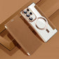 2025 New Leather Textured Flip Phone Case For Samsung S22-25 Series