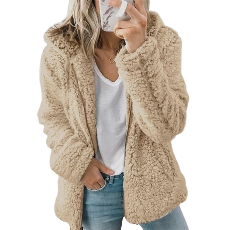 ⏳LAST DAY SALE ONLY ￡16.99!!🔥 Women’s Cosy Hooded Zip Fleece Jacket – Soft, Warm & Perfect for Everyday Life🧥