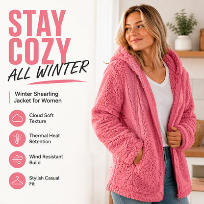 ⏳LAST DAY SALE ONLY ￡16.99!!🔥 Women’s Cosy Hooded Zip Fleece Jacket – Soft, Warm & Perfect for Everyday Life🧥
