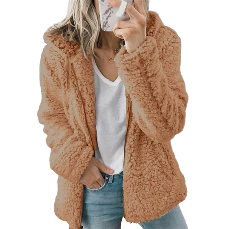 ⏳LAST DAY SALE ONLY ￡16.99!!🔥 Women’s Cosy Hooded Zip Fleece Jacket – Soft, Warm & Perfect for Everyday Life🧥