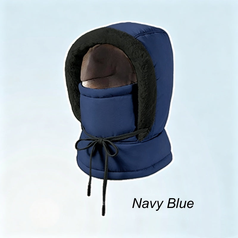 🎉Limited‑Time 28% OFF ❄️🔥Plush-lined Thickened Thermal Hat with Face Mask