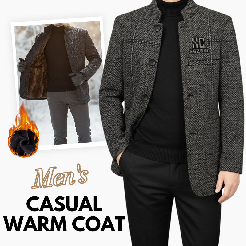 🍂Men's Casual Warm Coat🔥