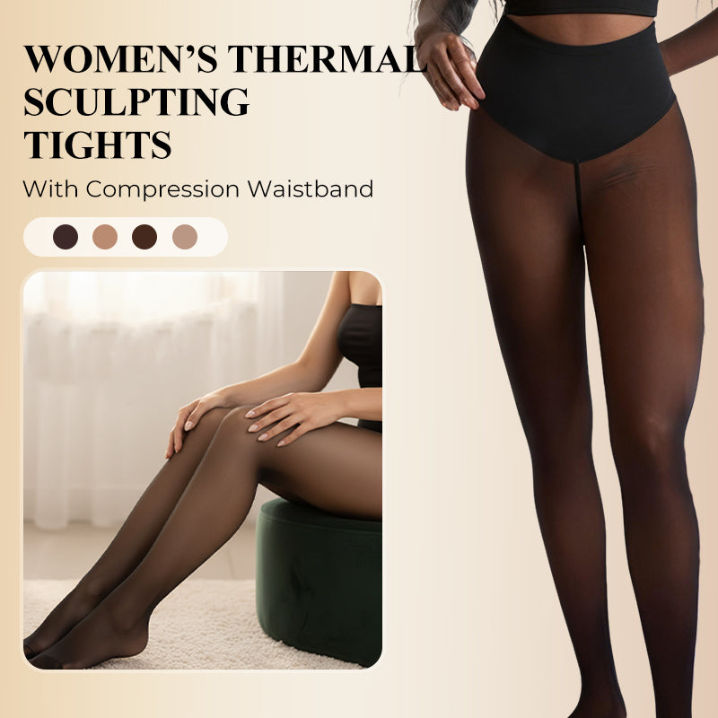 ❄️ LIMITED-TIME 50% OFF! ✨ Form-fitting fleece leggings with single seam — Stay warm & show off your perfect figure🤎
