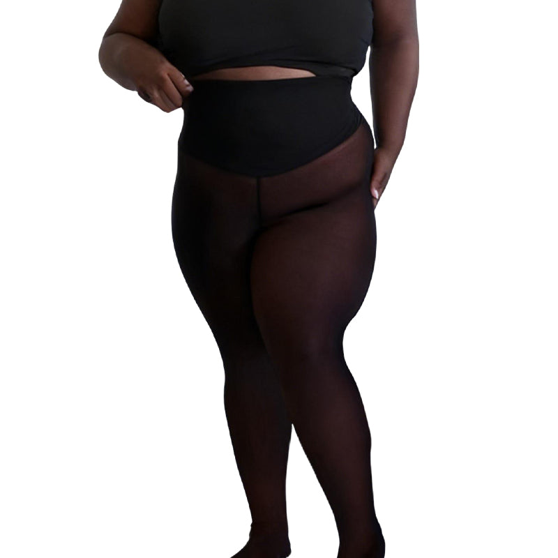 ❄️ LIMITED-TIME 50% OFF! ✨ Form-fitting fleece leggings with single seam — Stay warm & show off your perfect figure🤎
