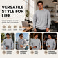 Hot Sale 50% OFF🔥Men's Cable Knit Crewneck Sweatshirt