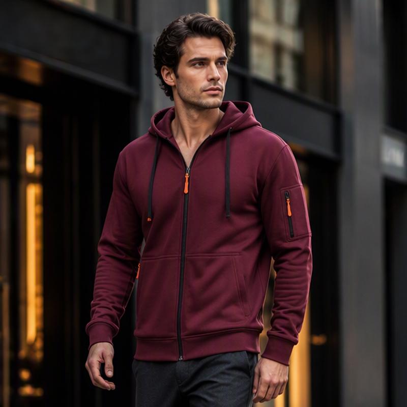 💖Black Friday Mega Deal – 50% off!💖🏃‍♀️ Men's Casual Thermal Hooded Jacket