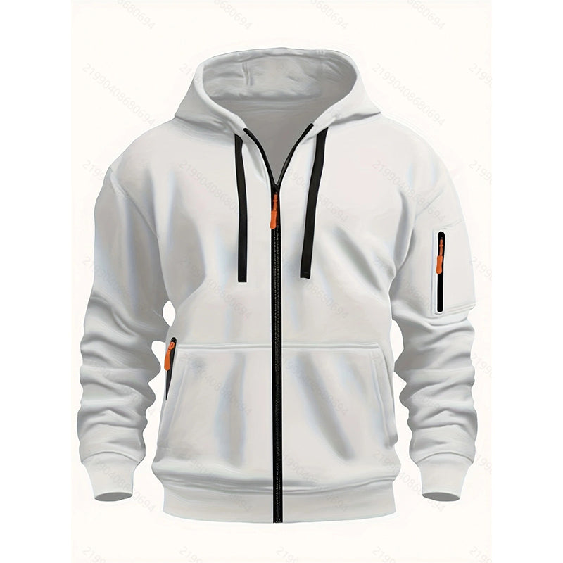 💖Black Friday Mega Deal – 50% off!💖🏃‍♀️ Men's Casual Thermal Hooded Jacket