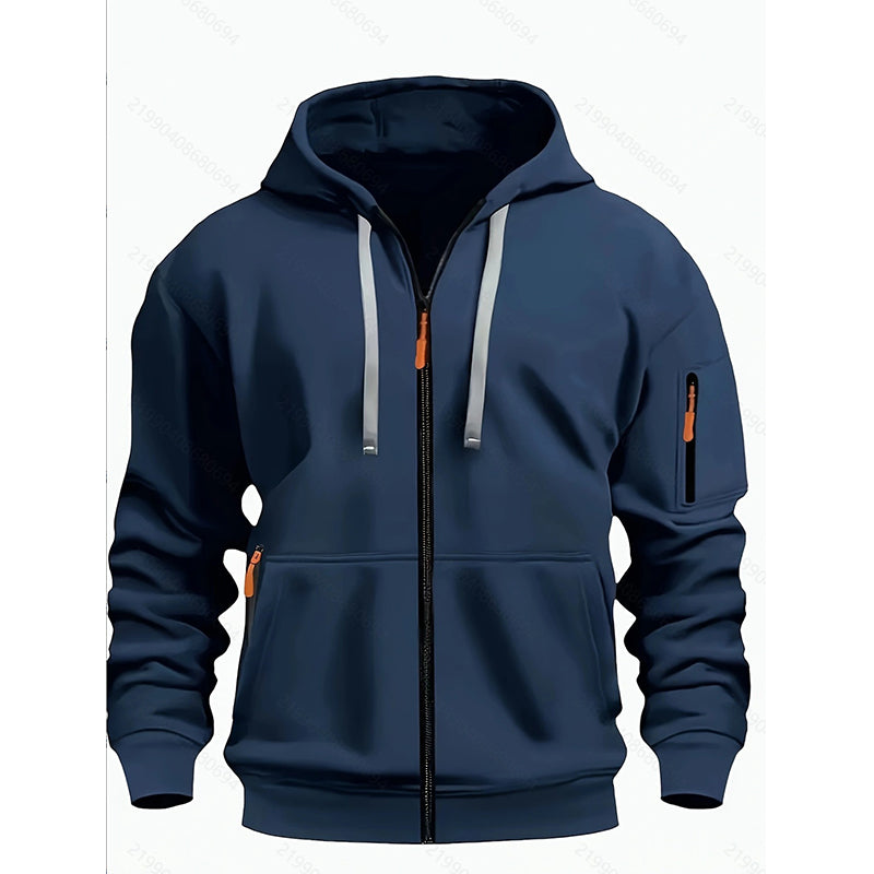 💖Black Friday Mega Deal – 50% off!💖🏃‍♀️ Men's Casual Thermal Hooded Jacket