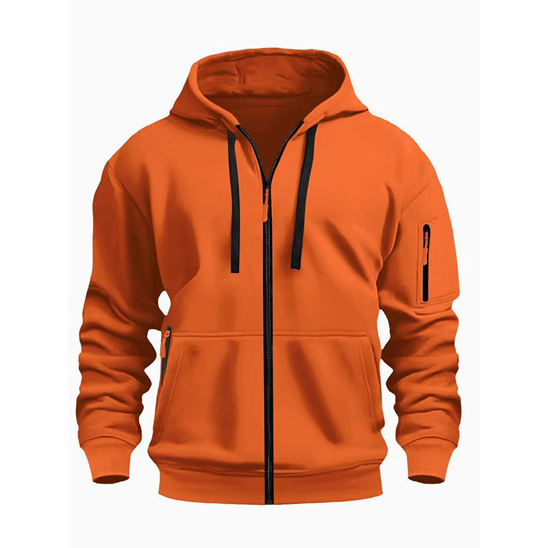 💖Black Friday Mega Deal – 50% off!💖🏃‍♀️ Men's Casual Thermal Hooded Jacket