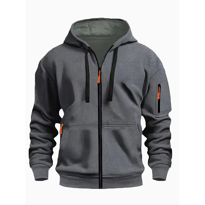 💖Black Friday Mega Deal – 50% off!💖🏃‍♀️ Men's Casual Thermal Hooded Jacket