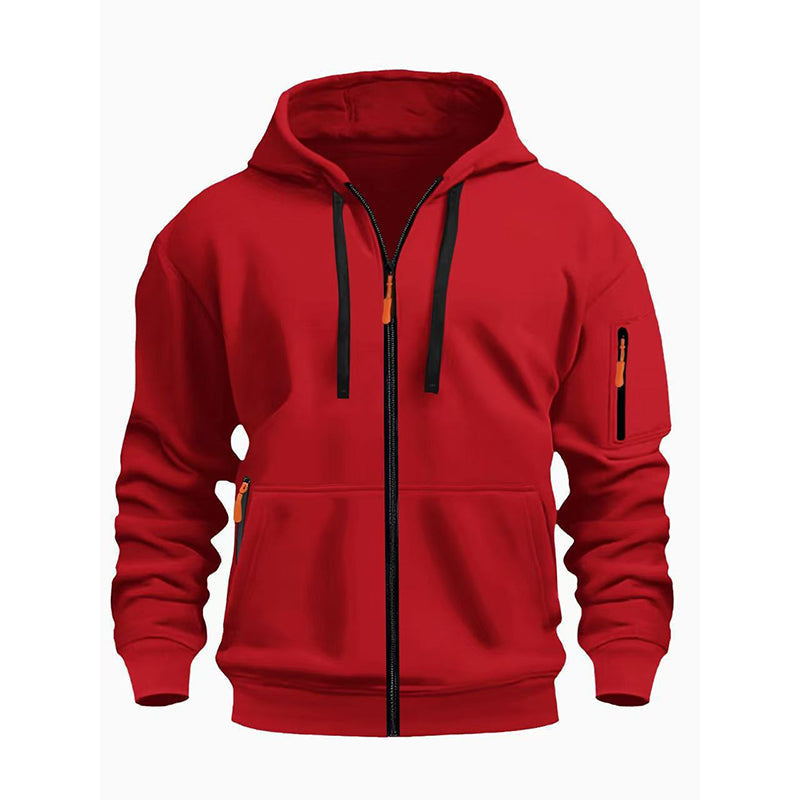 💖Black Friday Mega Deal – 50% off!💖🏃‍♀️ Men's Casual Thermal Hooded Jacket