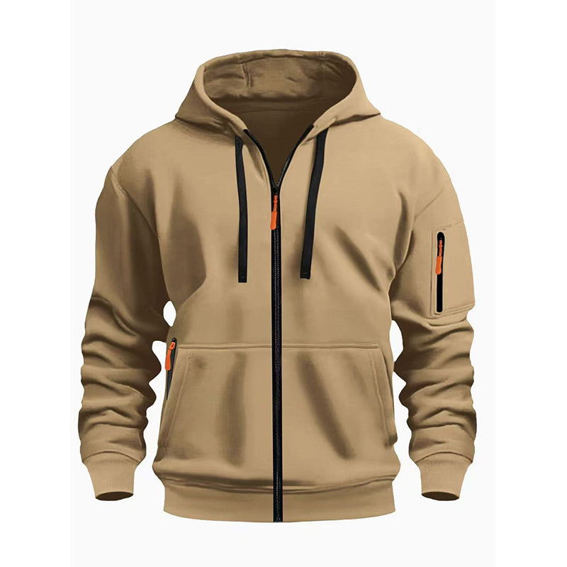 💖Black Friday Mega Deal – 50% off!💖🏃‍♀️ Men's Casual Thermal Hooded Jacket