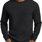 Men's Casual Slim Fit Crew Neck Long Sleeve Sweatshirt