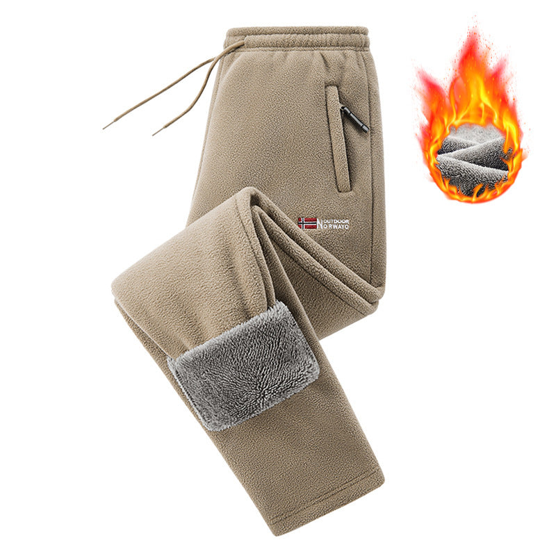 ❄️ Cozy Winter Essential 🔥 Unisex Thickened Warm Fleece Pants – Soft, Comfortable & Perfect for Cold Days ✨