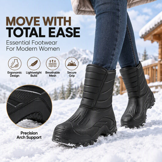 🖤Black Friday Sale:50% OFF🖤 ❄️Unisex Plush-Lined Waterproof Snow Boots