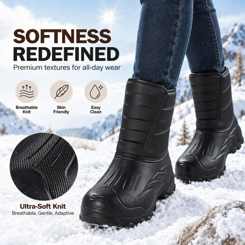 🖤Black Friday Sale:50% OFF🖤 ❄️Unisex Plush-Lined Waterproof Snow Boots