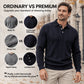 🖤Black Friday Sale:50% OFF🖤 ☕️ Men's Casual Jacquard Cable Texture Top