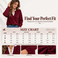 💖Black Friday Mega Deal – 50% off!💖 🍂 Women's Mock Neck Lace Trim Knit Sweater
