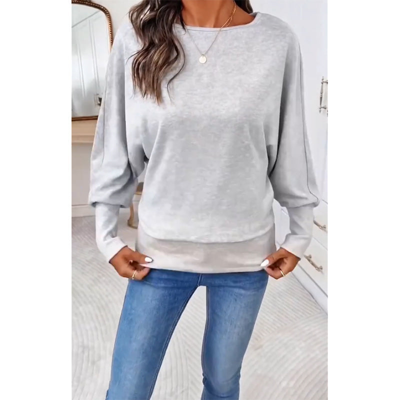 💖Black Friday Mega Deal – 50% off!💖 ✨Women's Casual Batwing Sleeve Sweater