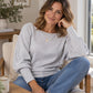 💖Black Friday Mega Deal – 50% off!💖 ✨Women's Casual Batwing Sleeve Sweater