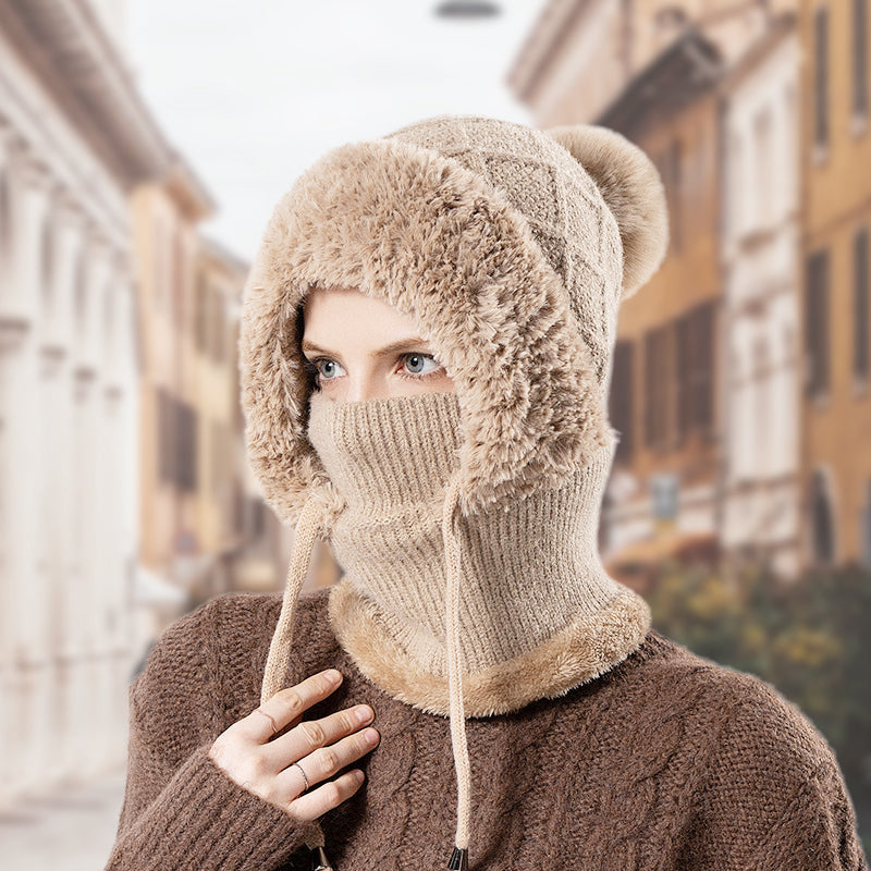 3-in-1 Winter Balaclava for Women