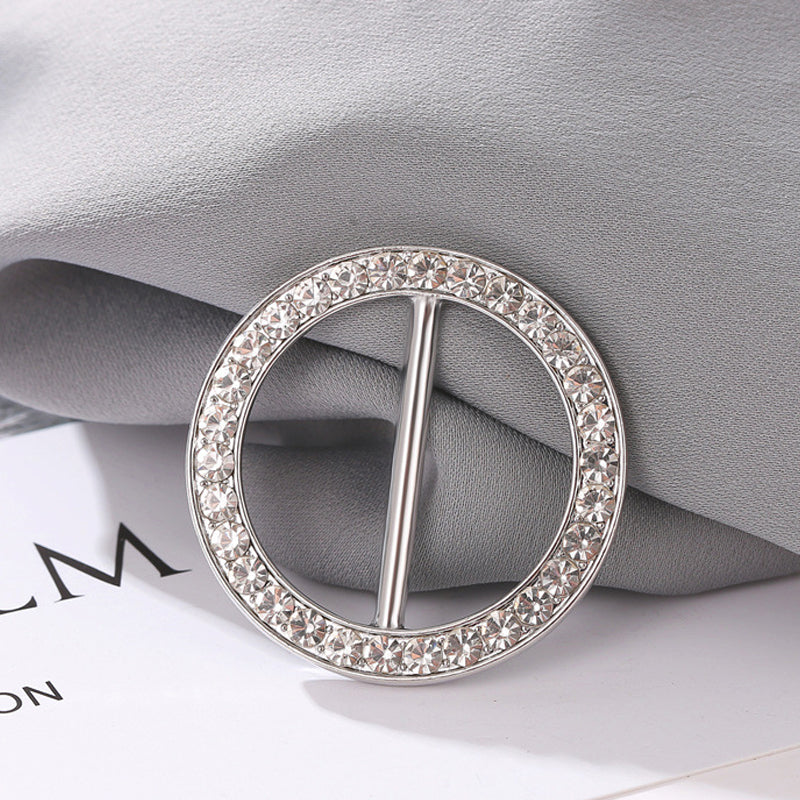 Elegant Metal Shirt Corner Buckle