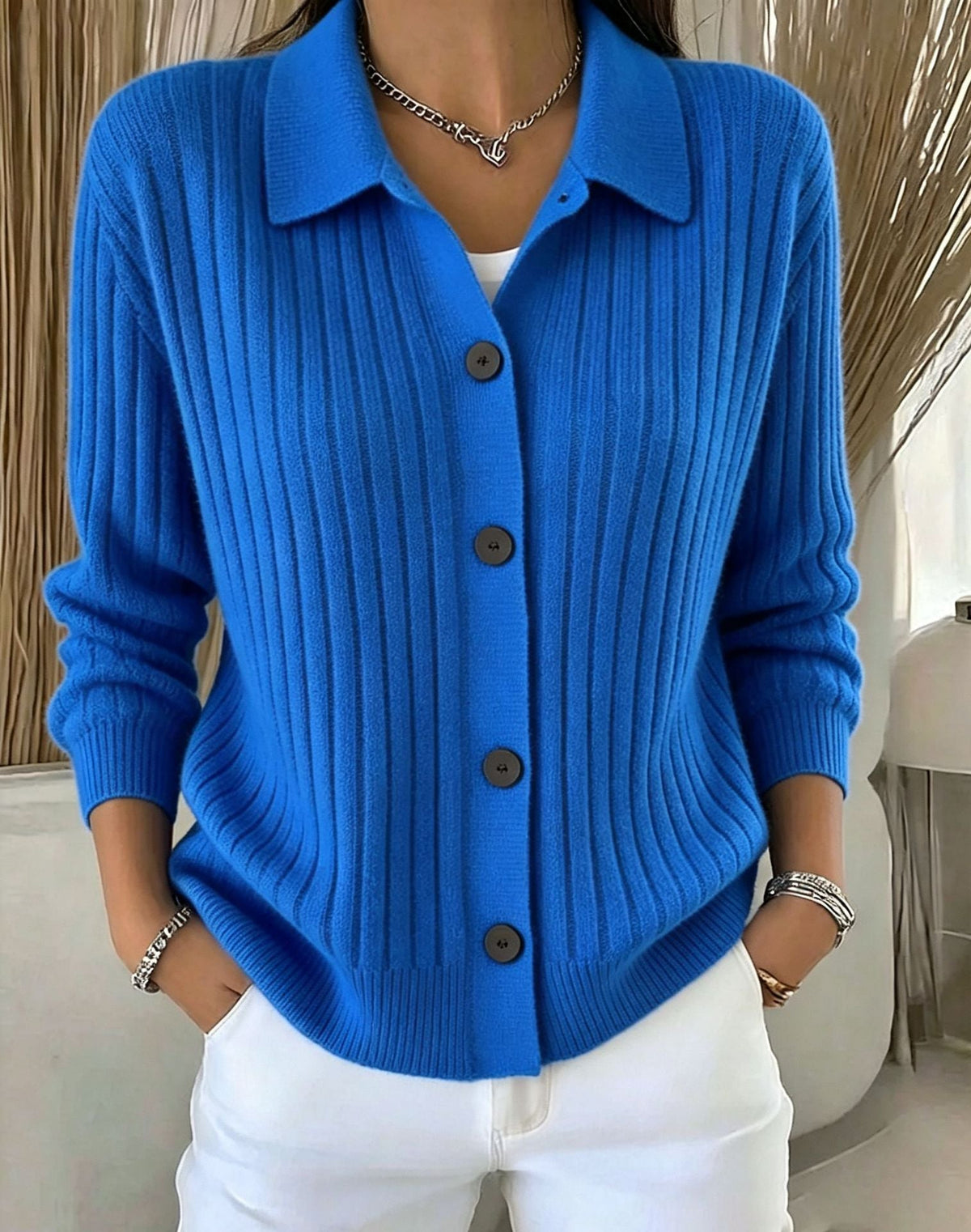 🧶 Relaxed Comfort, Effortless Layering | Women's Casual Loose Fit Knit Cardigan