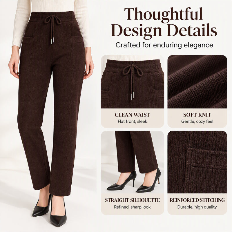 Women's Winter Corduroy Thermal Pants