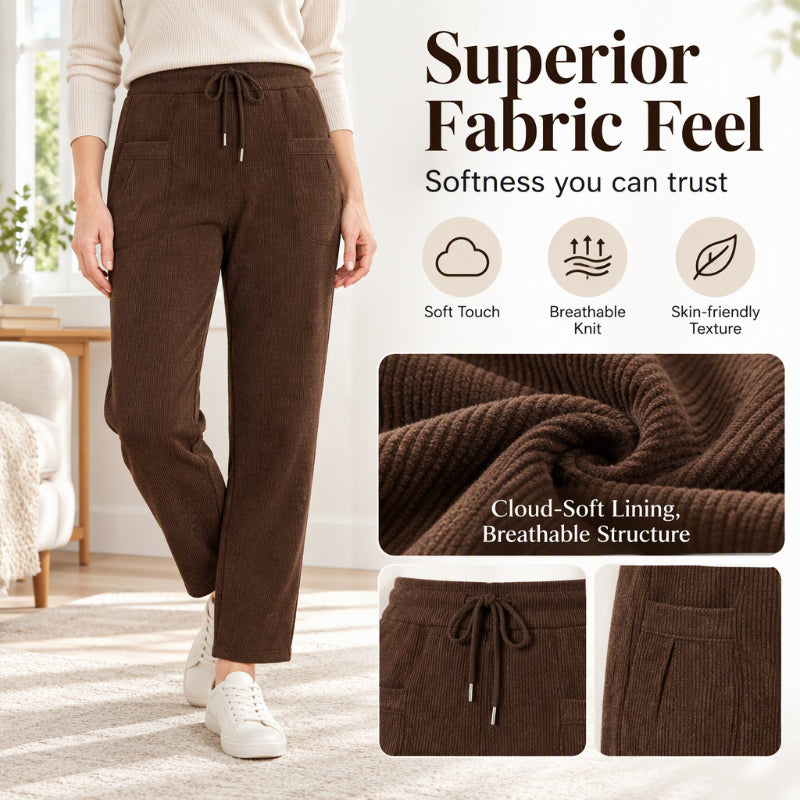 Women's Winter Corduroy Thermal Pants