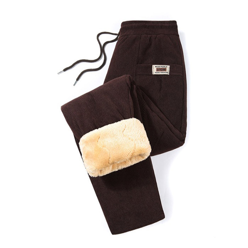 Women's Winter Corduroy Thermal Pants
