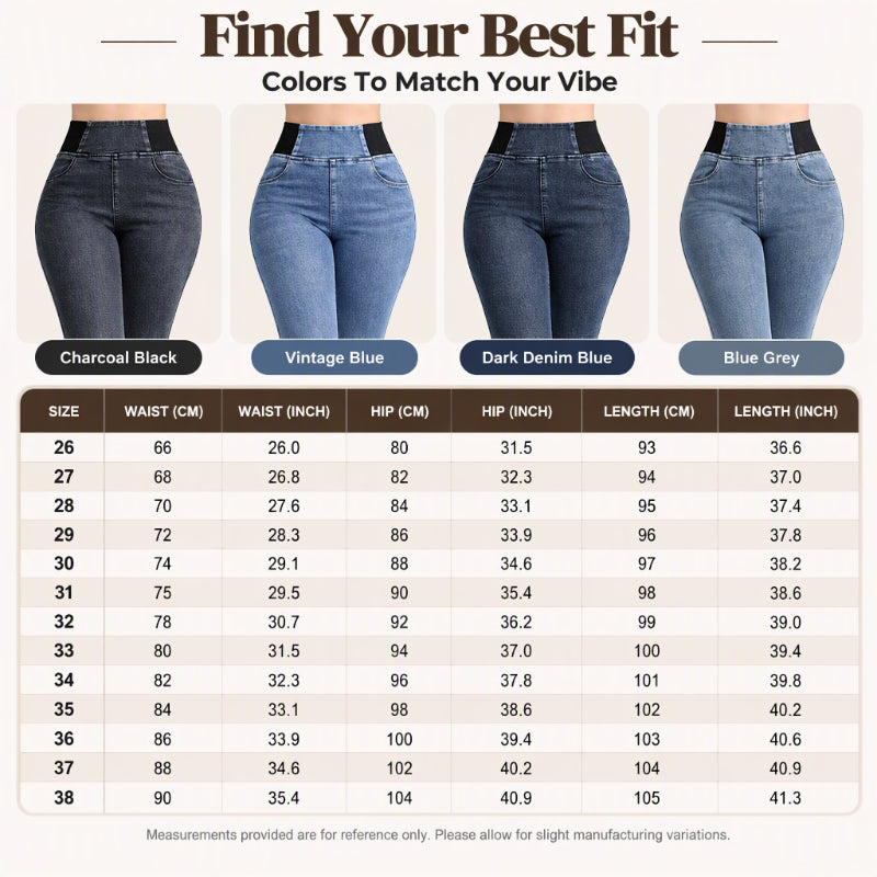 👖 Women's High-Waisted Stretch Skinny Jeans with a Flattering Fit ✨
