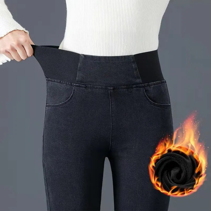 👖 Women's High-Waisted Stretch Skinny Jeans with a Flattering Fit ✨