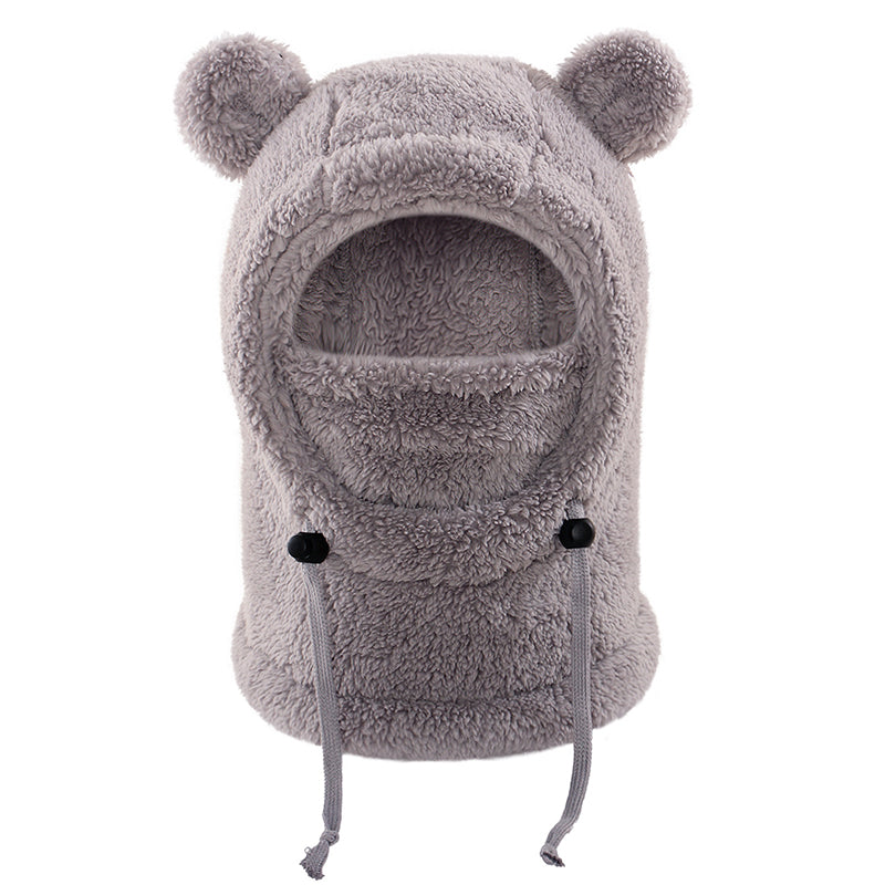 🐻 Kids' Cute Bear-Ear Balaclava | Cosy Hood & Neck Warmer ❄️