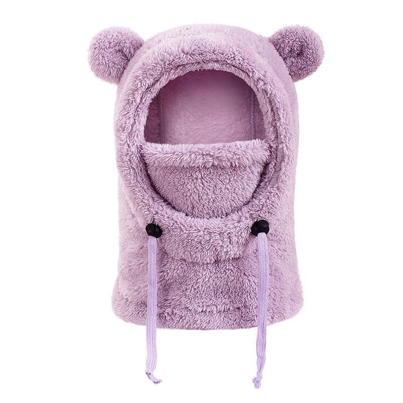 🐻 Kids' Cute Bear-Ear Balaclava | Cosy Hood & Neck Warmer ❄️
