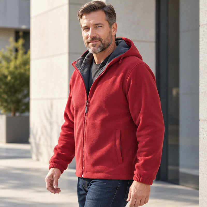 🖤Black Friday Sale🖤🔥Men's Casual Winter Thermal Hooded Jacket