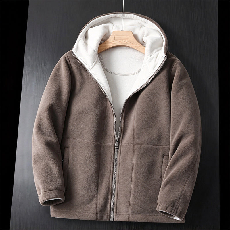 🖤Black Friday Sale🖤🔥Men's Casual Winter Thermal Hooded Jacket